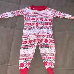 Holiday time 9m gender neutral Christmas outfit